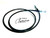 HAYABUSA ABS 63" BLACK BRAKE LINE 2013-2020 SUZUKI HAYABUSA ABS