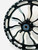 STOCK SIZE BLACK CONTRAST INFERNO WHEELS 2000-2005 KAWASAKI NINJA ZX-12