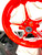 NINJA 360 FAT TIRE KIT RED CONTRAST SPEED STAR WHEELS 12-20 KAWASAKI NINJA ZX-14
