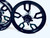 NINJA BLACK CONTRAST 300 WARLOCK WHEEL PACKAGE 2006-2011 KAWASAKI NINJA ZX-14