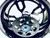 NINJA BLACK CONTRAST 300 WARLOCK WHEEL PACKAGE 2000-2005 KAWASAKI NINJA ZX-12