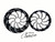 GSXR 330 FAT TIRE BLACK CONTRAST CUT CHAOS WHEELS 01-08 SUZUKI GSXR 1000