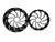 NINJA 330 FAT TIRE BLACK CONTRAST CUT CHAOS WHEELS 12-20 KAWASAKI NINJA ZX-14R