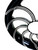 NINJA 330 FAT TIRE BLACK CONTRAST CUT CHAOS WHEELS 2000-05 KAWASAKI NINJA ZX-12