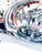 CBR 330 FAT TIRE KIT ORANGE/CHROME TWIST IT WHEELS 2008-2011 HONDA CBR1000RR