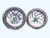 ZX 300 FAT TIRE KIT ORANGE/CHROME TWIST IT WHEELS 2010-2015 KAWASAKI NINJA ZX-10