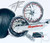 HAYABUSA 300 OSD FAT TIRE KIT CHROME & RED TWIST IT WHEELS 13-20 SUZUKI HAYABUSA