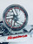 HAYABUSA 330 OSD FAT TIRE KIT CHROME & RED TWIST IT WHEELS 08-12 SUZUKI HAYABUSA