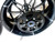 GSXR STOCK SIZE BLACK CONTRAST CUT EMPIRE WHEELS 08-20 SUZUKI GSXR 600 750