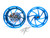 GSXR STOCK SIZE CANDY BLUE PIRANHA WHEELS 01-08 SUZUKI GSXR 1000