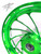 CBR1000RR 240 FAT TIRE CANDY GREEN CONTRAST TURBO WHEELS 03 & 04 CBR1000RR