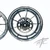 GSXR STOCK SIZE CHROME OMNI WHEELS 08-20 SUZUKI GSXR 600 750