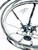 CBR1000RR 360 FAT TIRE CHROME OMNI WHEELS 2007 CBR1000RR