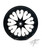 GSXR STOCK SIZE BLACK CONTRAST CUT STILETTO WHEELS 08-20 SUZUKI GSXR 600 750