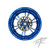 GSXR STOCK SIZE CANDY BLUE CONTRAST VANDETTA WHEELS 2009-2020 SUZUKI GSXR 1000