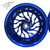GSXR STOCK SIZE CHEATER BLUE HELLIAN WHEELS 08-20 SUZUKI GSXR 600 750
