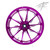 NINJA STOCK SIZE PURPLE CONTRAST CUT LAUNCH WHEELS 00-05 KAWASAKI NINJA ZX-12