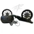 CBR 300 FAT TIRE KIT BLACK EMPIRE WHEELS STEALTH ARM 03 & 04 CBR1000RR