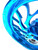 GSXR STOCK SIZE CANDY BLUE HELLIAN WHEELS 01-08 SUZUKI GSXR 1000