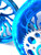 GSXR STOCK SIZE CANDY BLUE HELLIAN WHEELS 2009-2020 SUZUKI GSXR 1000
