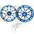 GSXR 300 FAT TIRE CANDY BLUE CONTRAST RECLUSE WHEELS 08-20 SUZUKI GSXR 600 750