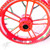 NINJA 360 FAT TIRE CANDY RED CONTRAST CUT KILO WHEELS 12-20 KAWASAKI NINJA ZX-14
