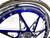 STOCK SIZE CHROME/ROYAL BLUE SWITCHBACK WHEELS 2015-2020 YAMAHA YZF R1