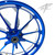 HAYABUSA STOCK SIZE ROYAL BLUE CONTRAST CUT LAUNCH WHEELS 2022 SUZUKI HAYABUSA