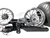 330 OSD FAT TIRE KIT CHROME TURBO WHEELS 2007 CBR1000RR