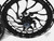 HAYABUSA STOCK SIZE BLACK ENGRAVED HELLIAN WHEELS 2022-2024 SUZUKI HAYABUSA ABS