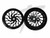 HAYABUSA STOCK SIZE SOLID BLACK HELLIAN WHEELS 2022-2024 SUZUKI HAYABUSA ABS