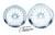 HAYABUSA STOCK SIZE CHROME STILETTO WHEELS 2022-2024 SUZUKI HAYABUSA ABS