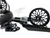 YAMAHA  330 OSD FAT TIRE KIT BLACK CONTRAST BANDIT WHEELS 09-14 YAMAHA YZF R1