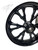 CBR 240 FAT TIRE SOLID BLACK VANDETTA WHEELS 2008-2011 CBR1000RR