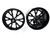 GSXR 300 FAT TIRE SOLID BLACK VANDETTA WHEELS 2009-2020 SUZUKI GSXR 1000