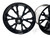 GSXR 300 FAT TIRE SOLID BLACK VANDETTA WHEELS 2009-2020 SUZUKI GSXR 1000