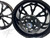 KAWASAKI 360 FAT TIRE SOLID BLACK VANDETTA WHEELS  06-11 KAWASAKI NINJA ZX-14