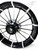 GSXR STOCK SIZE BLACK CONTRAST INFIDEL WHEELS 01-08 SUZUKI GSXR 1000