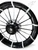 CBR1000RR STOCK SIZE BLACK CONTRAST INFIDEL WHEELS 2008-2011 CBR1000RR