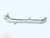 HAYABUSA CHROME PLATED OEM KICKSTAND STOCK LENGTH 2022-2024 SUZUKI HAYABUSA