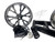 GSXR 240 STEALTH FAT TIRE KIT CHROME VANDETTA WHEELS 2009-2016 SUZUKI GSXR 1000