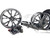 GSXR 300 CHROME FAT TIRE KIT CHROME VANDETTA WHEELS 01-08 SUZUKI GSXR 1000