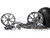 GSXR 300 CHROME FAT TIRE KIT CHROME VANDETTA WHEELS 01-08 SUZUKI GSXR 1000