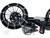 300 FAT TIRE KIT BLACK CONTRAST INFIDEL WHEEL 01-08 SUZUKI GSXR 1000