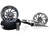 HAYABUSA 240 CHROME FAT TIRE KIT CHROME PIRANHA WHEELS 99-07 SUZUKI HAYABUSA