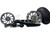 HAYABUSA 300 OSD FAT TIRE KIT CHROME PIRANHA WHEELS 99-07 SUZUKI HAYABUSA