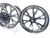 HAYABUSA STOCK SIZE CHROME SMOOTH VANDETTA WHEELS 99-07 SUZUKI HAYABUSA