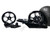 360 OSD FAT TIRE KIT BLACK CONTRAST ST FIGHTER WHEELS 01-05 SUZUKI GSXR 600 750