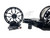 330 STEALTH FATTIRE KIT BLACK CONTRAST RECLUSE WHEELS 06-11 KAWASAKI NINJA ZX-14