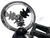 330 CHROME ARM FAT TIRE KIT CHROME KANJI WHEELS 08-12 SUZUKI HAYABUSA